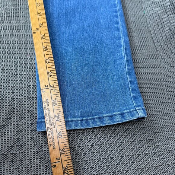 Gloria Vanderbilt Amanda Womens Size 12 Blue Classic Fit Tapered Leg Jeans - Picture 7 of 10